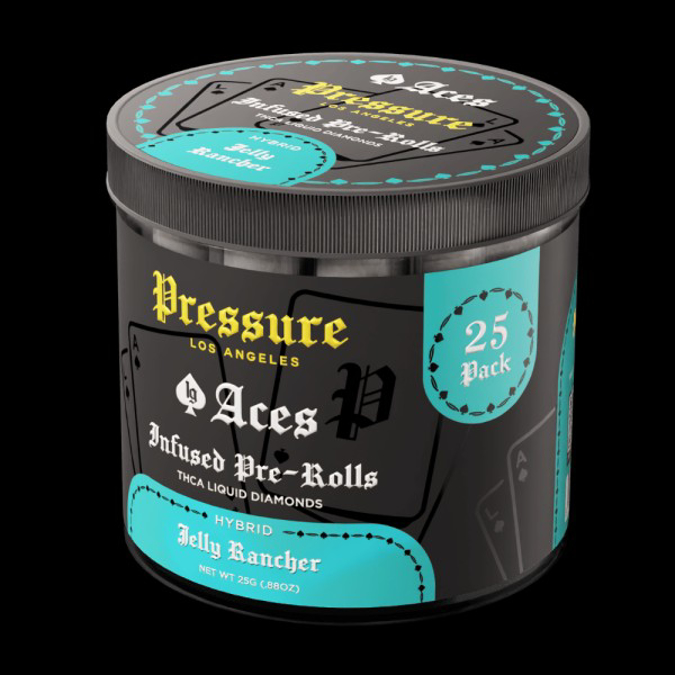 Picture of PRESSURE INFUSED PRE ROLLS JELLY RANCHER HYBRID