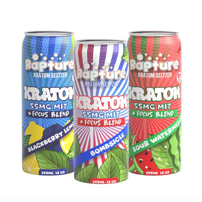Picture of RAPTURE KRATOM SELTZER 335ML - BOMBSICLE