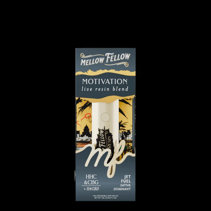 Picture of MELLOW FELLOW MOTIVATION JET FUEL SATIVA 1 ML