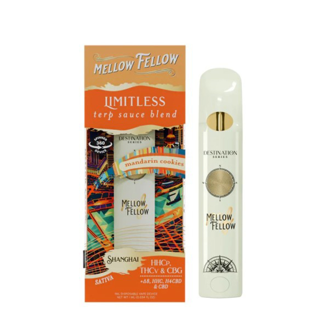 Picture of MELLOW FELLOW SPINNER TERP SAUCE 1ML MANDARIN COOKIES