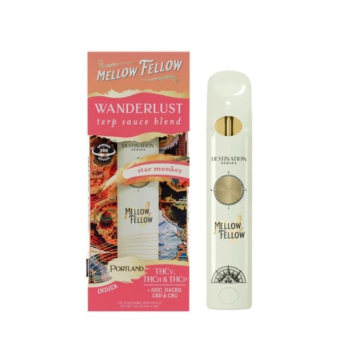Picture of MELLOW FELLOW SPINNER WANDERLUST TERP SAUCE STAR MONKEY INDICA