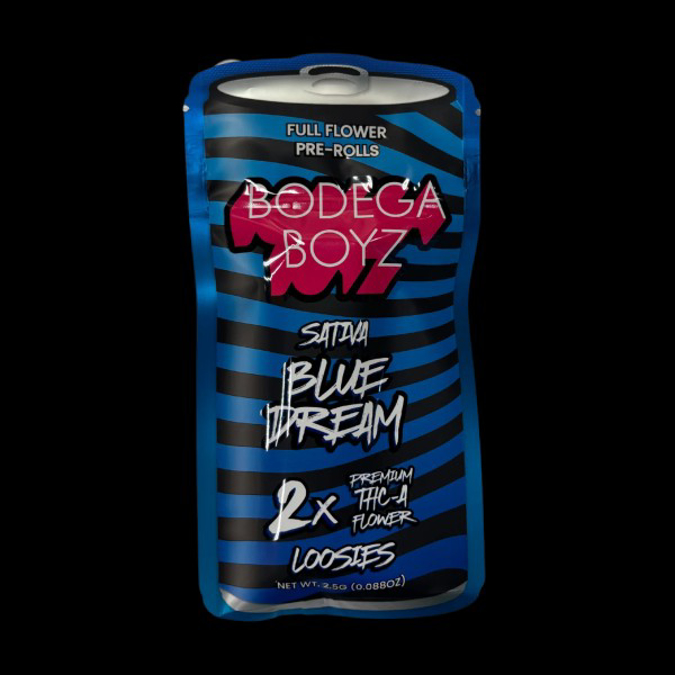 Picture of BODEGA BOYZ THCP 2X LOOSIES PRE ROLL 10CT - BLUE DREAM