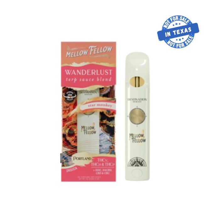 Picture of MELLOW FELLOW SPINNER WANDERLUST TERP SAUCE STAR MONKEY INDICA