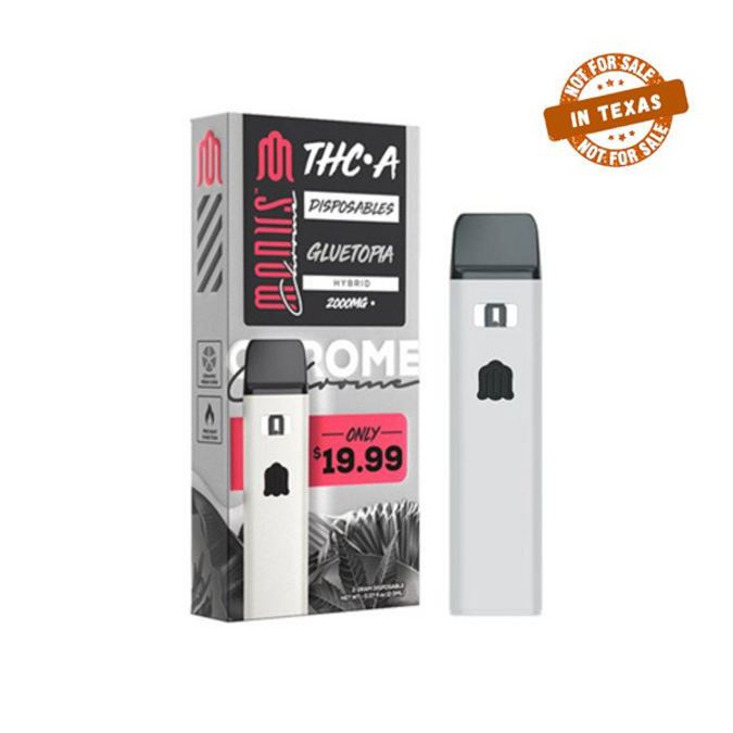 Picture of MODUS CHROME THCA 2G DISPO  GLUETOPIA