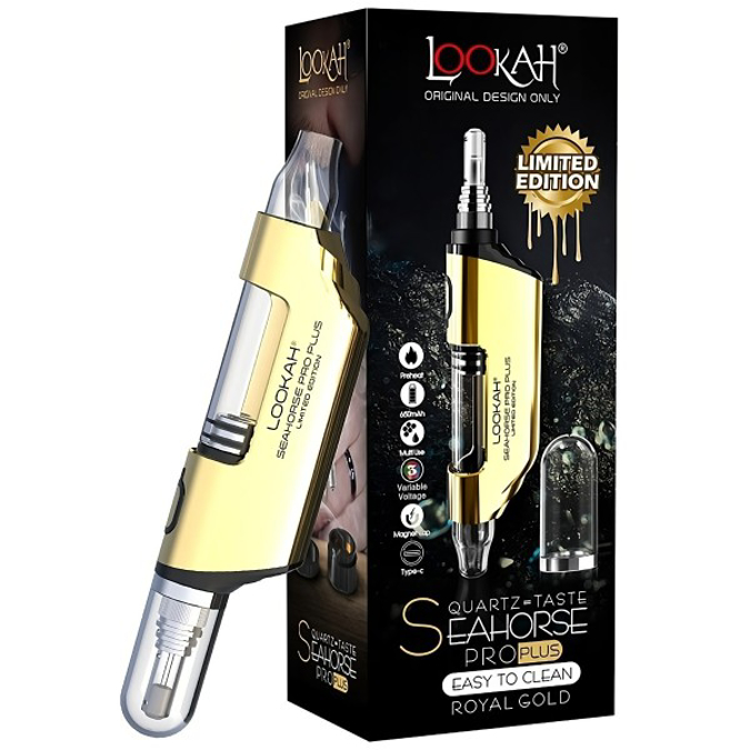 Picture of LOOKAH SEAHORSE - ROYAL GOLD