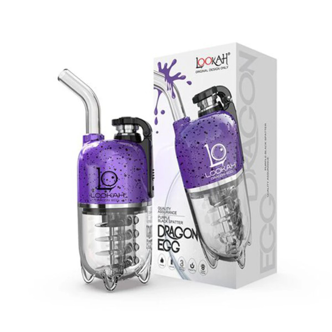 Picture of LOOKAH DRAGON EGG SPATTER EDITION - PURPLE BLACK