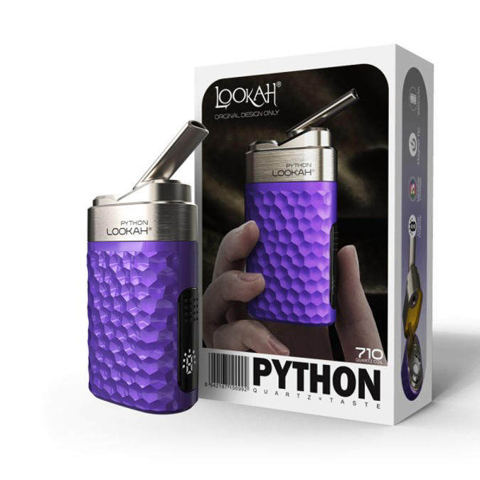 Picture of LOOKAH PYTHON VAPORIZER KIT - PURPLE