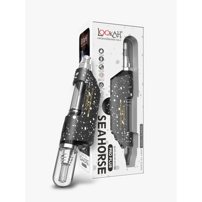 Picture of LOOKAH SEAHORSE PRO PLUS SPATTER EDITION - BLACK SILVER