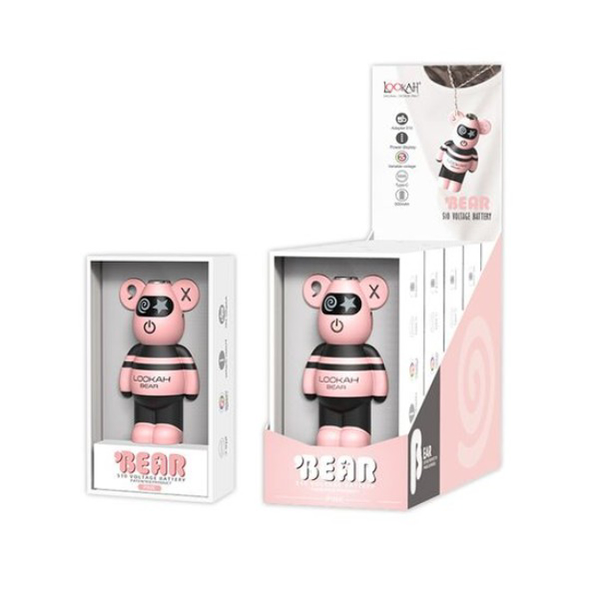 Picture of LOOKAH BEAR PEN BATTERY - PINK
