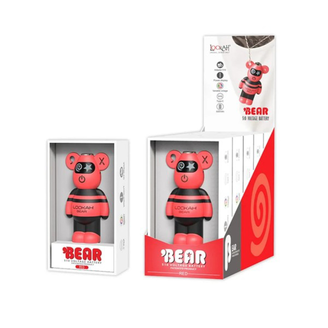Picture of LOOKAH BEAR PEN BATTERY - RED