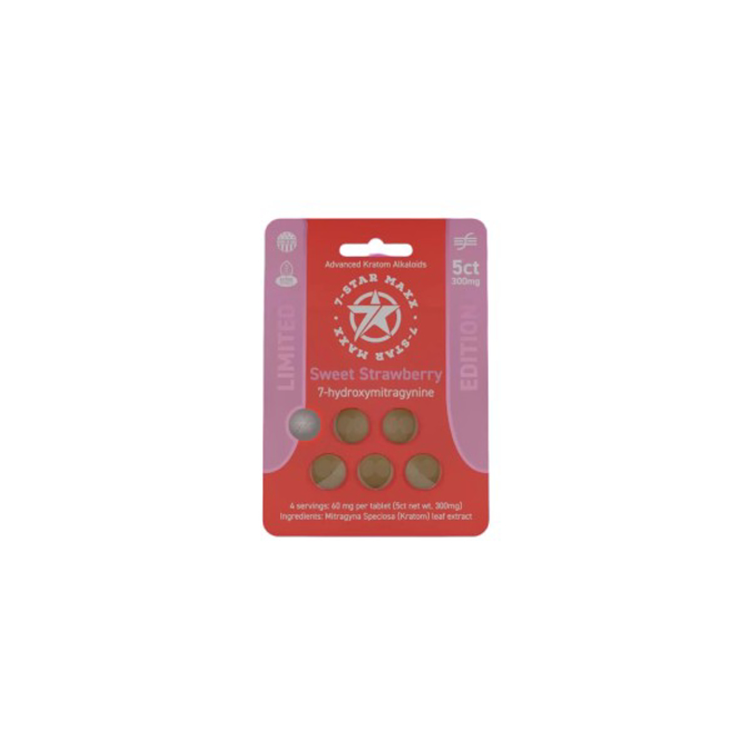 Picture of 7 STAR MAXX 7OH 60MG 5CT - SWEET STRAWBERRY
