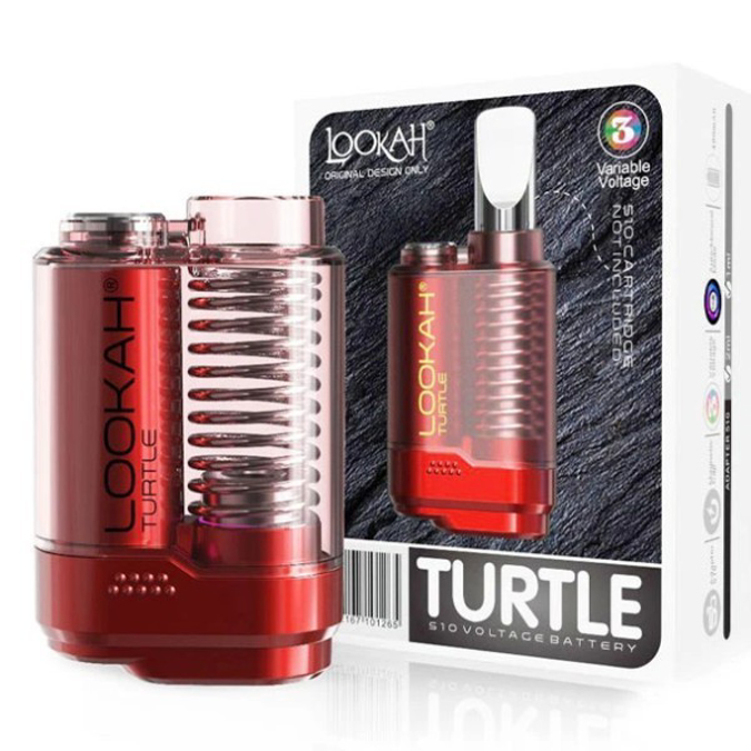 Picture of LOOKAH 510 BATTERY 400MAH TURTLE   RED
