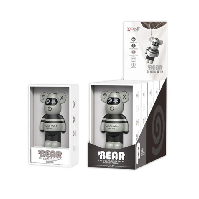Picture of LOOKAH BEAR 510 BATTERY GRAY