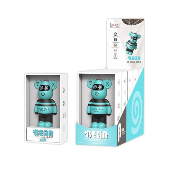 Picture of LOOKAH BEAR PEN BATTERY - CYAN