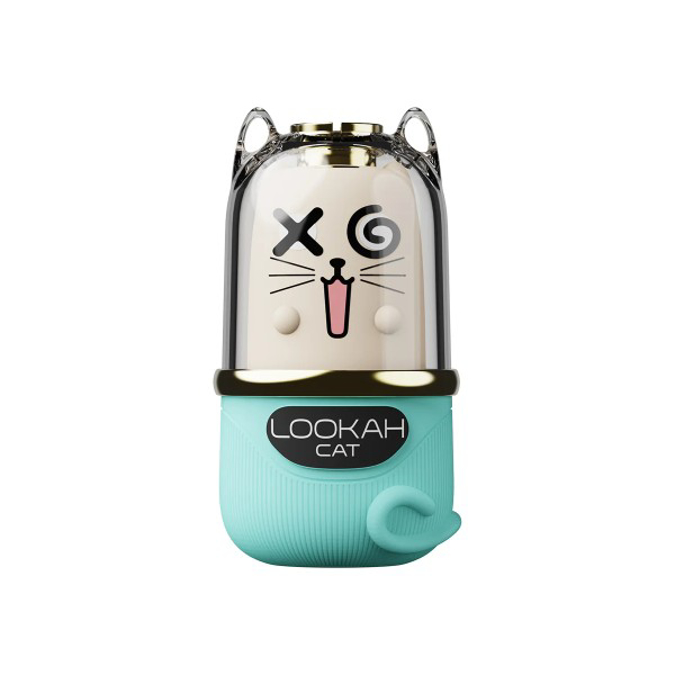 Picture of LOOKAH CAT VAPE BATTERY - CYAN