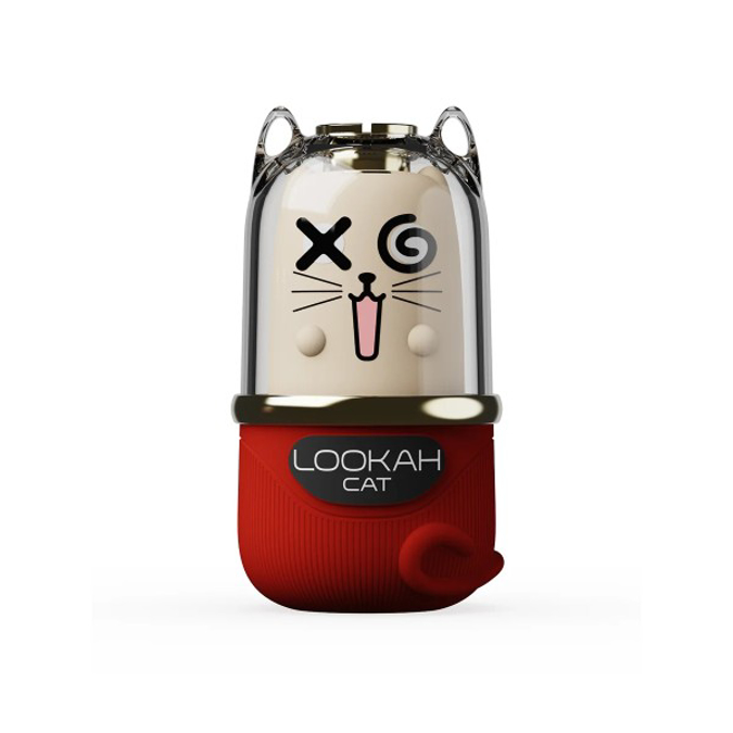 Picture of LOOKAH CAT VAPE BATTERY - RED