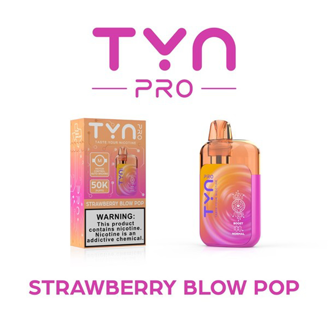 Picture of TYN PRO 50K - STRAWBERRY BLOW POP