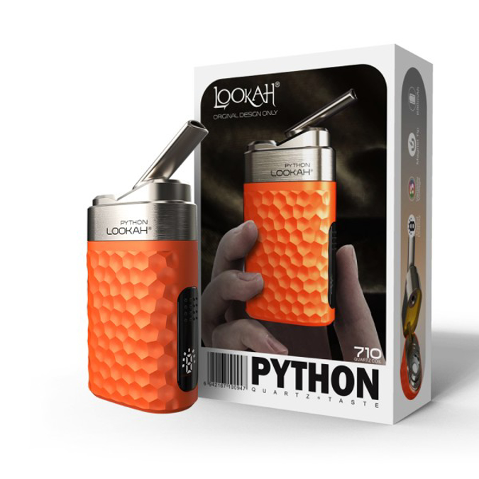 Picture of LOOKAH PYTHON VAPORIZER KIT - ORANGE