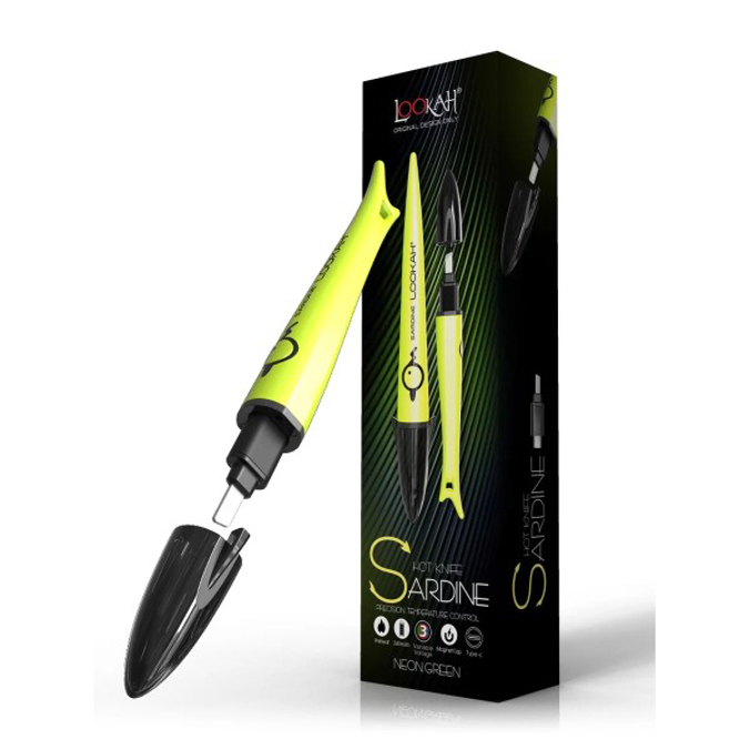 Picture of LOOKAH SARDINE HOT KNIFE - NEON GREEN