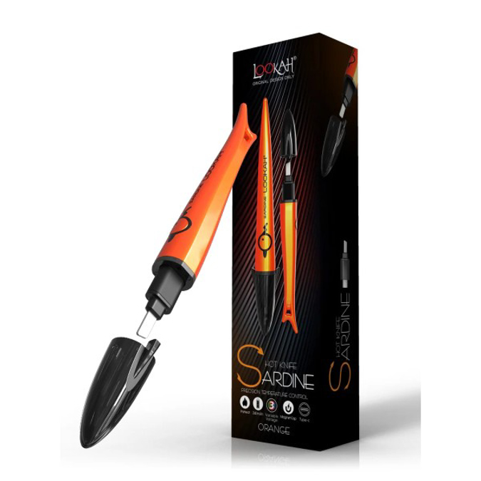 Picture of LOOKAH SARDINE HOT KNIFE - ORANGE