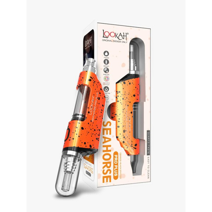 Picture of LOOKAH SEAHORSE PRO PLUS SPATTER EDITION - ORANGE BLACK