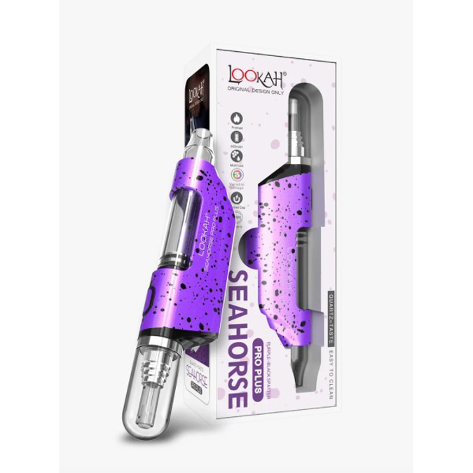 Picture of LOOKAH SEAHORSE PRO PLUS SPATTER EDITION - PURPLE BLACK