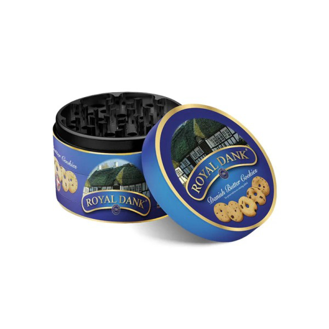 Picture of DINE IN 2PC METAL GRINDER - COOKIE TIN