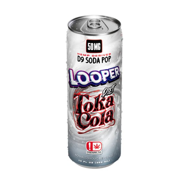 Picture of LOOPER D9 SODA 50MG   DIET TOKA COLA