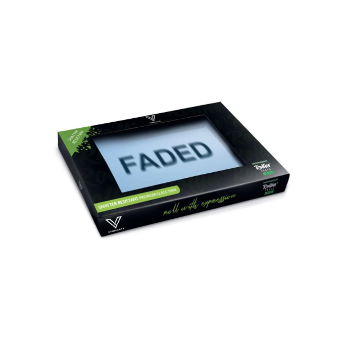 Picture of SYNDICATE GLASS TRAY MEDIUM - FADED