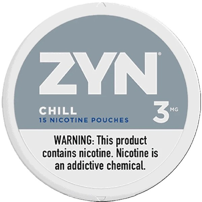 Picture of ZYN 3MG CHILL NICOTINE POUCHES