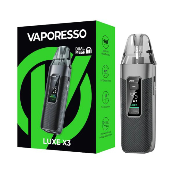 Picture of VAPORESSO LUXE X3 - CARBON BLACK