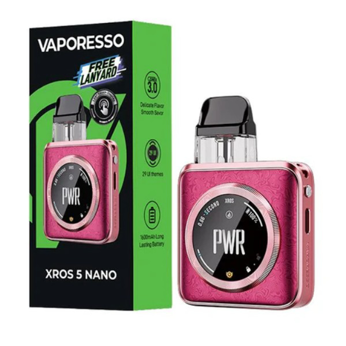 Picture of VAPORESSO XROS 5 NANO - DAMASCUS PINK