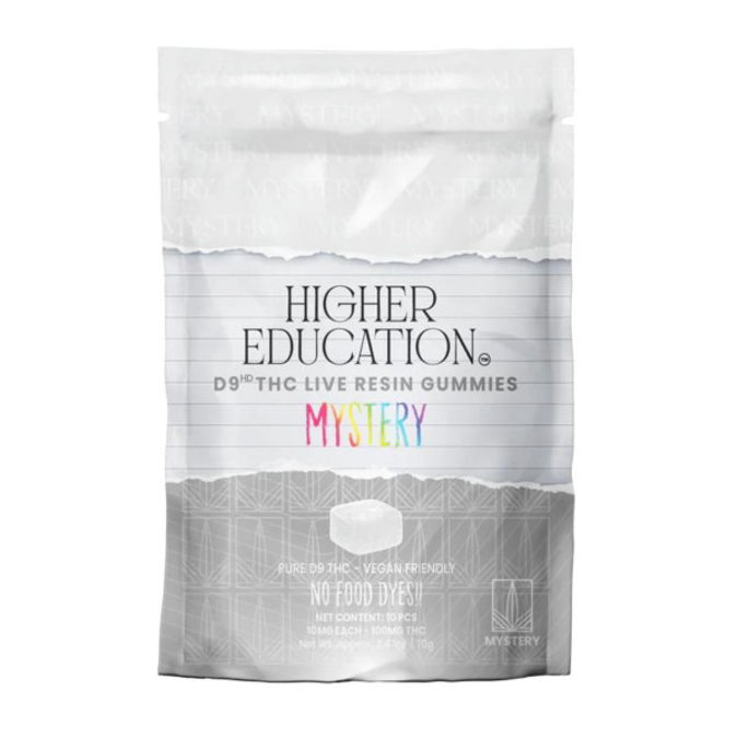 Picture of HIGHER EDUCATION  D9 LIVE RESIN GUMMIES THC 1500MG - MYSTERY