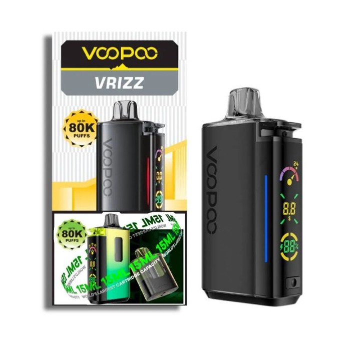 Picture of VOOPOO VRIZZ KIT 80K - MIDNIGHT BLACK