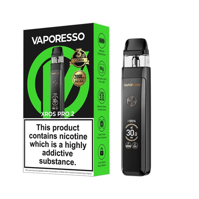 Picture of VAPORESSO XROS PRO 2 KIT - GLITTERING BLACK