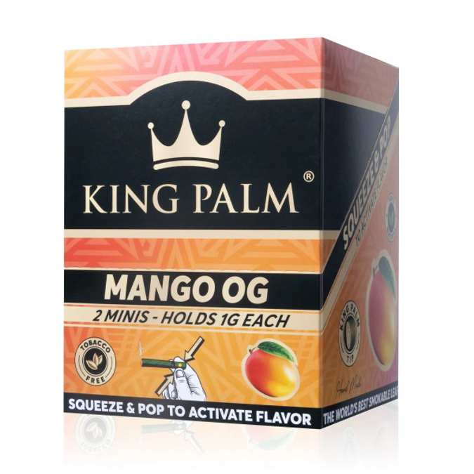 Picture of KING PALM MINI 1G PRE ROLLED WRAPS 2PK - MANGO OG