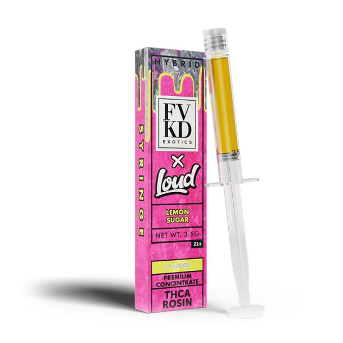Picture of FVKD x LOUD SYRINGE 3.5G - LEMON SUGAR