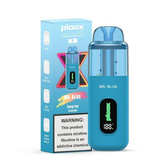 Picture of PLOOX DISPOSABLE POD 25K - MR BLUE
