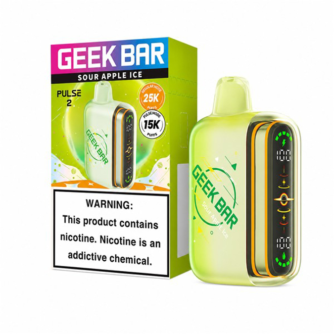 Picture of GEEK BAR PULSE 2 25K - SOUR APPLE ICE