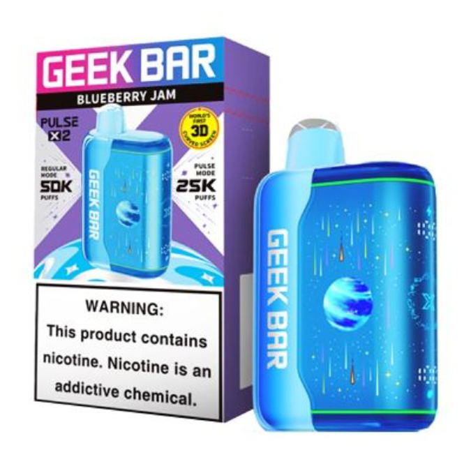 Picture of GEEK BAR PULSE X 2 50K - BLUEBERRY JAM