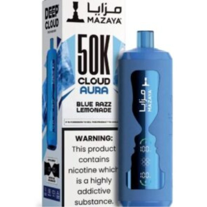 Picture of MAZAYA 50K - BLUE RAZZ LEMONADE
