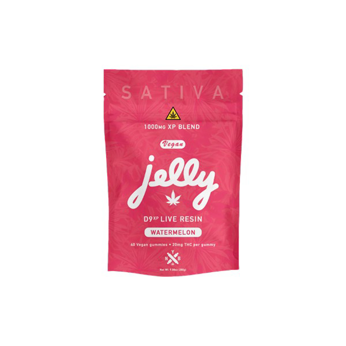 Picture of NYB JELLY D9XP LIVE RESIN 1000MG 40CT - WATERMELON (SATIVA)