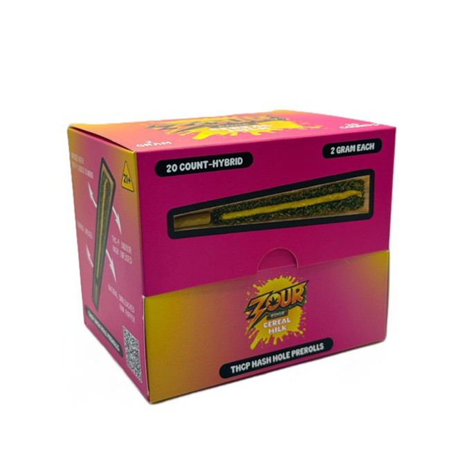 Picture of ZOUR EDGE THCP HASH HOLES 20CT - CEREAL MILK