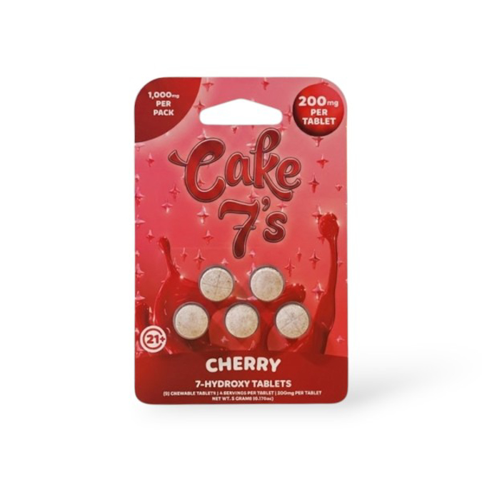 Picture of CAKE 7'S  7 HYDROXY 200MG 10CT - CHERRY