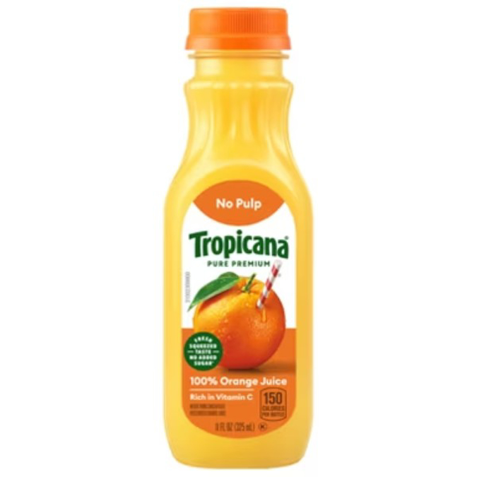Picture of TROPICANA 450ML BOTTLE ORANGE