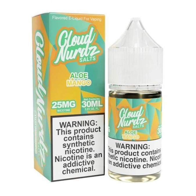 Picture of CLOUD NURDZ TFN NIC SALT E LIQUID 30ML ALOE MANGO 50MG