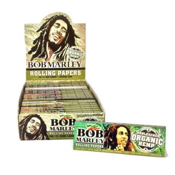 Picture of BOB MARLEY 1 1/4 ROLLING PAPER 25CT BOX
