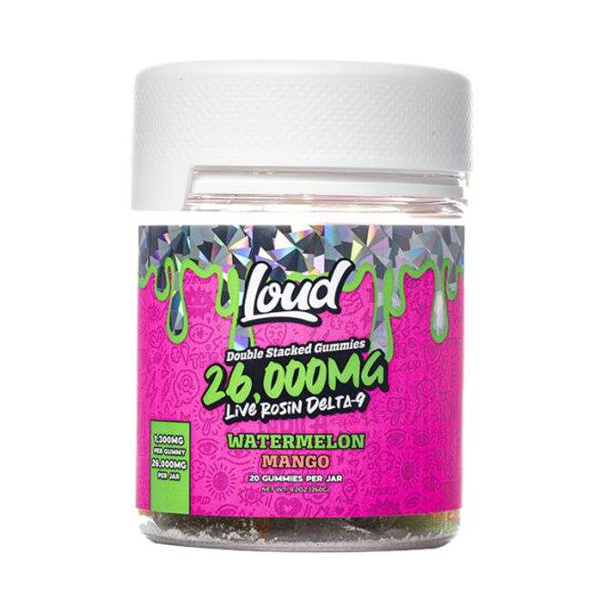 Picture of LOUD GUMMIES 26000MG 20CT - WATERMELON x MANGO