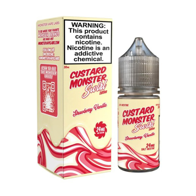 Picture of CUSTARD MONSTER 24MG 30ML - STRAWBERRY VANILLA
