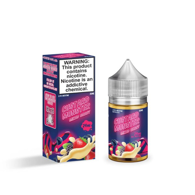 Picture of CUSTARD MONSTER 48MG 30ML - MIXED BERRY